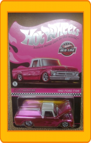 Hot Wheels Red Line Club Club Exclusive 1962 Ford F100